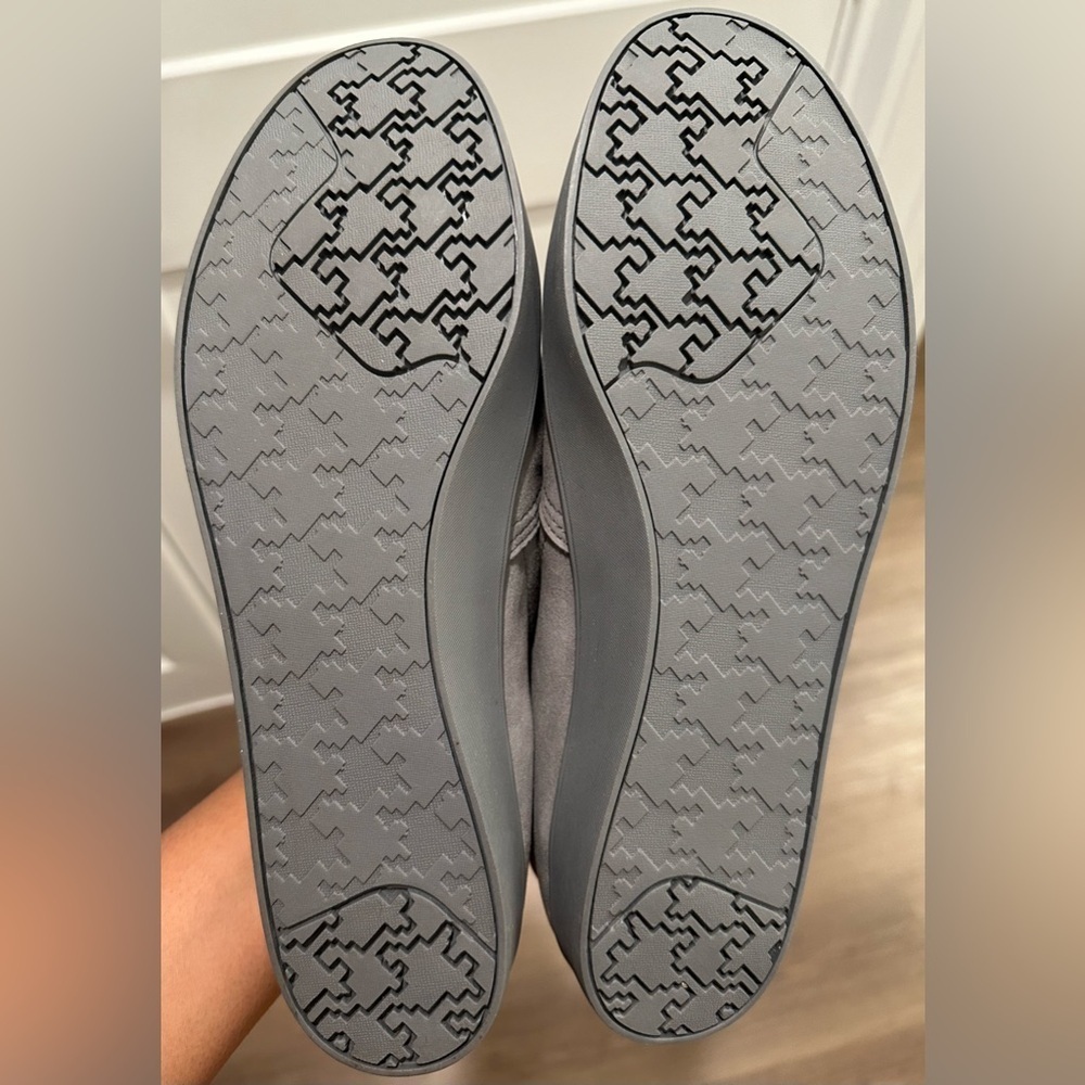 Dr. Scholl's Women's Gray/Gold Studded Slip-On Flats US 11 M - Picture 10 of 13